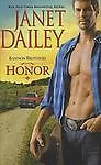 Bannon Brothers Honor (Thorndike Press Large Print Basic Series) by Janet Daily