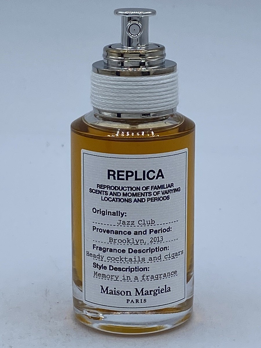 【新品未使用】Margiela REPLICA Jazz Club 30ml Maison Margiela Jazz Club EDT 1 oz 30 Ml New Without Box Authentic