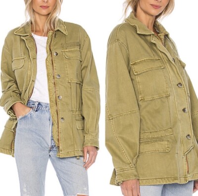 Seize The Day Military Jacket Zip 