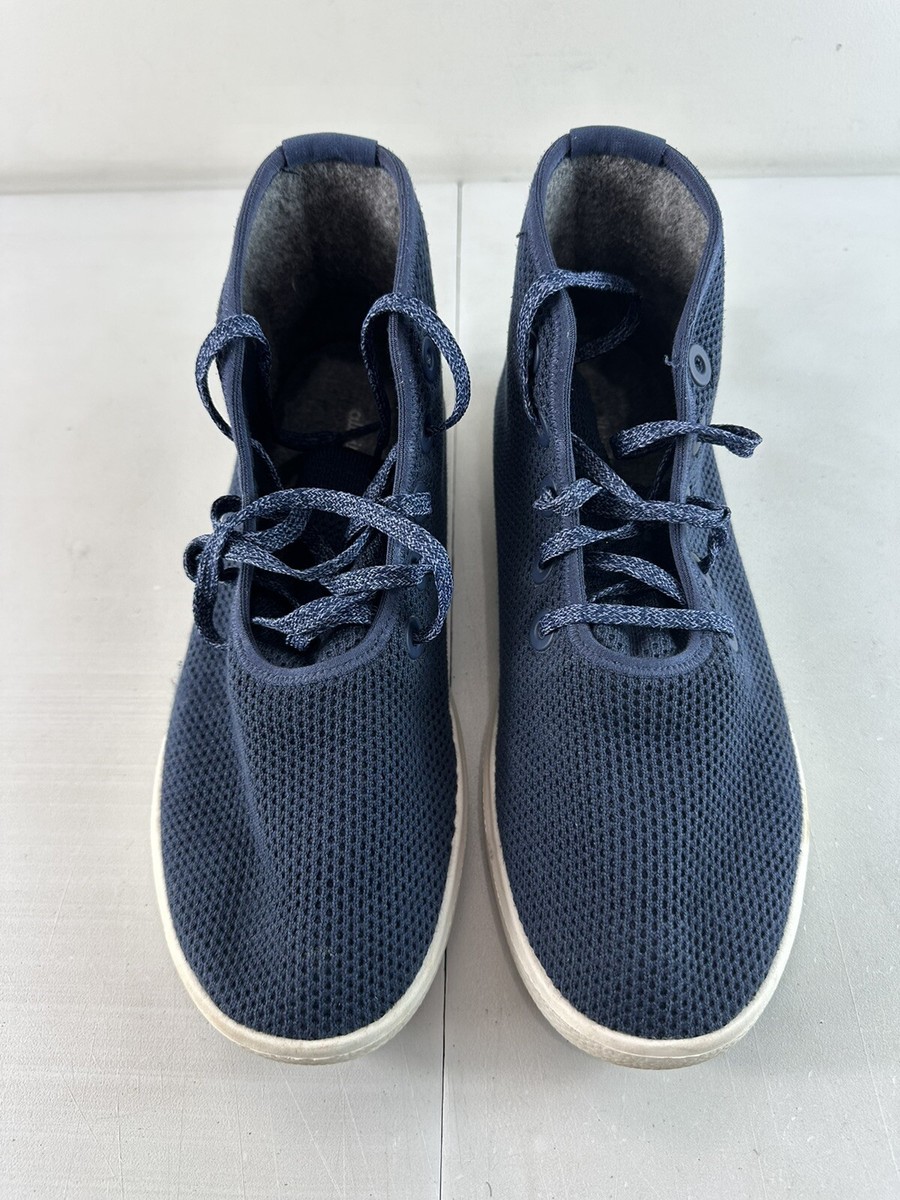 Size 9 Allbirds Mens Tree Toppers Lace Up TT High Top Sneakers Shoes Blue Allbirds Mens Tree Toppers Lace Up TT High Top Sneakers  main image 2