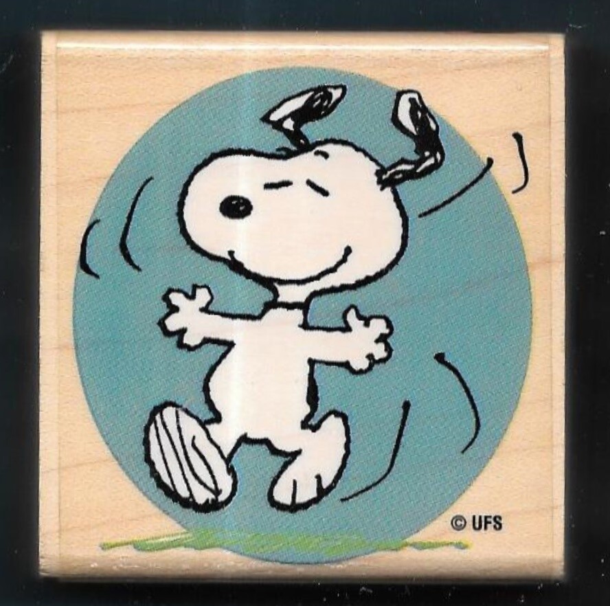 SNOOPY HAPPY DANCE Character F1074 Peanuts STAMPABILITIES