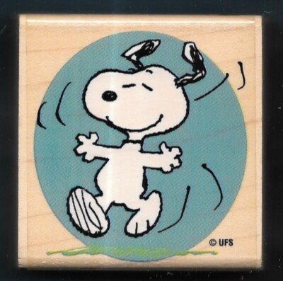 SNOOPY HAPPY DANCE Character F1074 Peanuts STAMPABILITIES