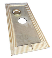 Pine 5 Frame Nuc Standard Inner Cover with Mason Jar Feeder Hole