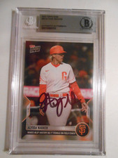 Alyssa Nakken 2022 Topps Now #45 Signed Auto Autograph Beckett BAS Slabbed