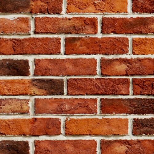 Brick Wallpaper Peel and Stick Red Brick Wallpaper for Bedroom Faux Brick