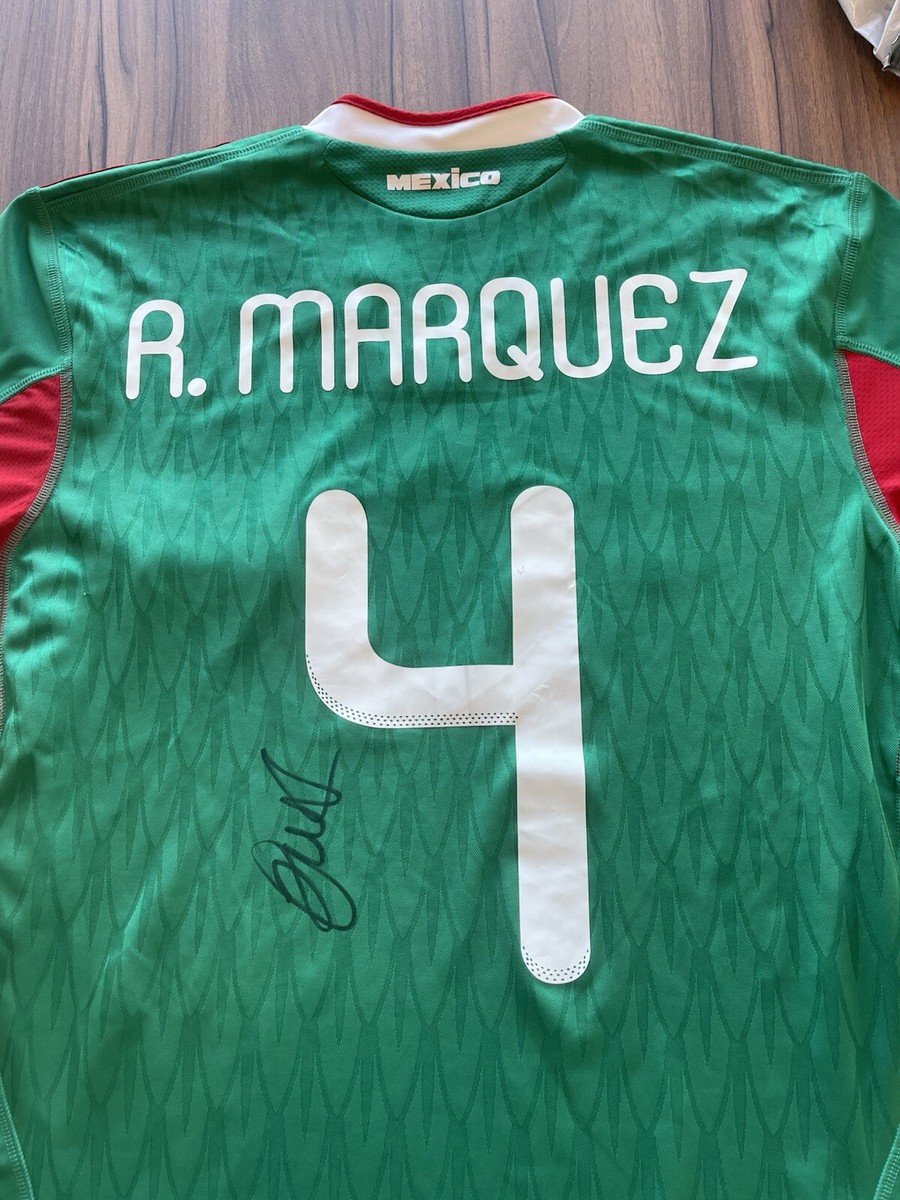 Adidas Mexico 2010 World Cup Home Rafa Marquez Jersey Size Large