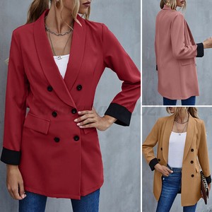longline blazer suit