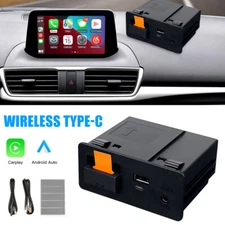 For Mazda 6 2 3 CX3 CX5 CX9 MX5 CarPlay Android Auto Car Wireless Type-c Adapter