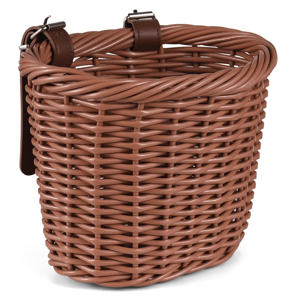 Kid's Bike Basket for Girls Front Bike Accessories with Handlebar