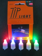 MK4 TIP LIGHT NIGHT BITE INDICATOR FOR SEA FISHING BEACHCASTER ROD GLOW STICK