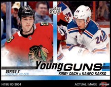 2019 Upper Deck #500 Kirby Dach Checklist Young Guns 8 - NM/MT