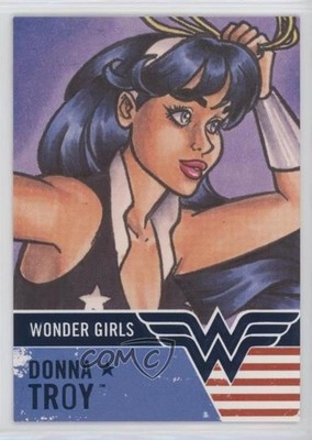 2019 Cryptozoic DC Bombshells Series III Wonder Girls Donna Troy #WG1 0nr3