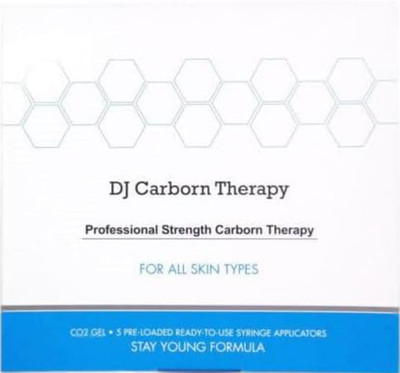 DJ CARBON Therapy CO2 Gel Mask DJ CARBOXY Therapy 1Box (5 Gels + 5 Face Sheet)