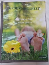 Grounding Sheet with Silver Fiber Cotton Fabric 35x90 Inches Bed Flat Sheet B432