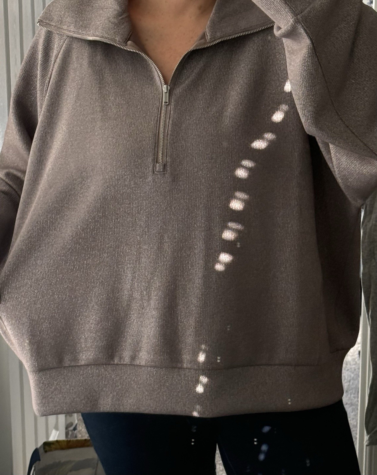 SPANX Plus size Half Zip Pullover Sweatshirt Wome… - image 6