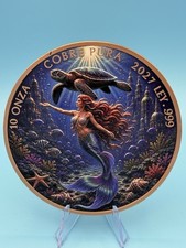 1O oz Copper Libertad Mermaid. EXCLUSIVE TO MY PRECIOUS INVESTMENTS. ￼