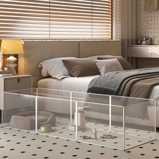 Large Clear Acrylic Dog Playpen Small Animals Preferable Pet Fence Visible Space