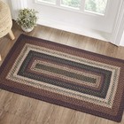 Accent Rug Beckham Jute/Wool Country 27x48 Rect No Slip Pad Floor Mat VHC Brands