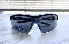 NWT Tifosi Talos Sport Sunglasses Matte Black Frame Smoke Lens Single Lens New