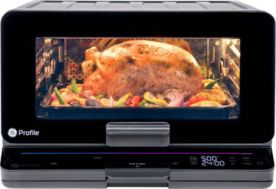 GE Profile - UltraFast Smart Airfry Oven with No Preheat & Built-in WiFi - Black