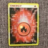 Pokémon TCG Fire Energy Holo Rare EX Emerald 102/106 2005 Nintendo Card Stock