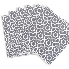 Image of d-c-fix Lina Grey 15.25 x 15.25cm Self-adhesive Vinyl Wall Tiles