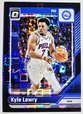 2024-25 Panini Donruss Optic Black Pandora Prizm /15 Kyle Lowry #69 76ers   