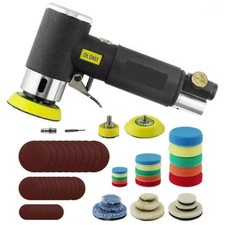 Druckluft Exzenterschleifer Mini 25mm 50mm 75mm Poliermaschine Auto Polierer Set