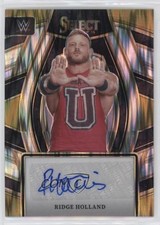 2024 Panini Select WWE Signature Selections Flash Prizm Ridge Holland Auto g1s