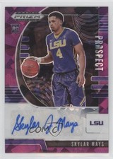 2020-21 Panini Prizm Draft Picks Prospect Purple Ice 42/99 Skylar Mays Auto n0c