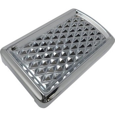 Covingtons Customs Chrome Diamondback Brake Pedal - C3044-C