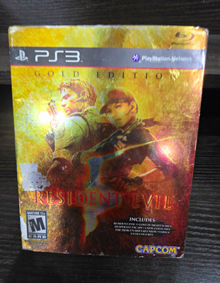 PS3 Capcom Resident Evil 5 Gold Edition - Sony PlayStation 3 Excellent shape!