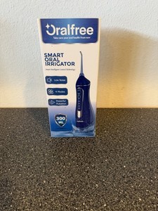 Oralfree Water Dental Flosser Cordless for Teeth Cleaning - 4 Modes New FS Black