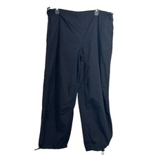 Forever 21 black wide leg adjustable pants soft small Fall Classic