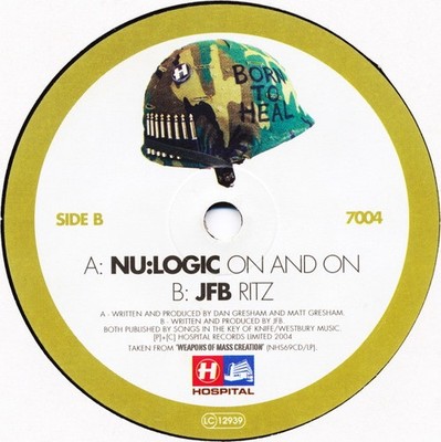 Nu:Logic / JFB - Weapons Of Mass Creation LP Sampler (7'', Smplr)