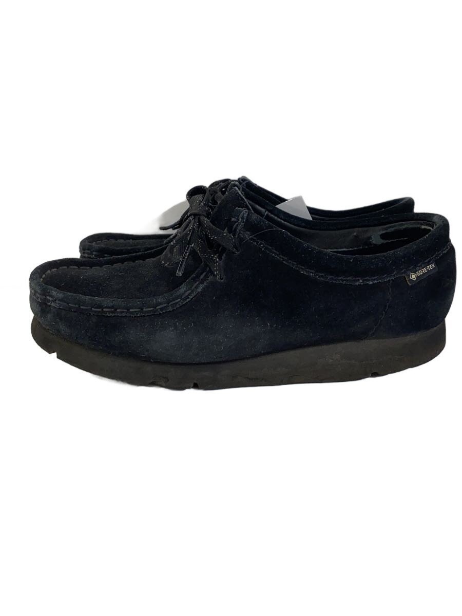 Womens Clarks Clarks Wallabee GTX Vibram Shoes 23.5cm BLK Gore Tex