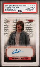 2025 TOPPS STRANGER THINGS HIGH TEK AUTO CHARLIE HEATON PSA 9 AUTO AUTHENTIC