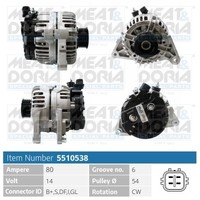 Meat & Doria Generator FüR Toyota Corolla Verso Zer_ Zze_ R1_ 1.8 1.6 Avensis