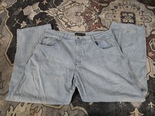 Vintage Y2K Skater SOUTHPOLE 4180 Relaxed Fit Straight Light Blue Jeans 42