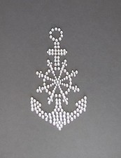 Mono Quick Nautical Anker Applikation – Bügelbild / Aufnäher, Ca. 4,5x5,6 Cm, Für Textilien