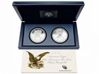 2012 San Francisco $1 American Silver Eagle Proof and Reverse Proof 2 Coin Set