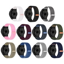 20/22/26mm QuickFit Nylon Watch Band Sport Loop Strap for Garmin Fenix 8 7 7X 6X