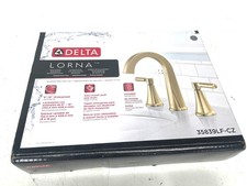 Delta Lorna Gold 8 in. Widespread Double Hand...