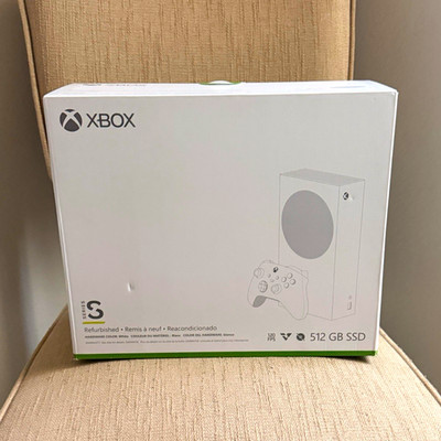 Microsoft Xbox Series S 512GB White All-Digital 4K Console RRS-00001