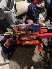 Whole Arsenal Of Nerf Guns All Different Types