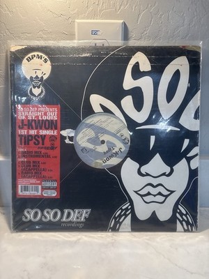 J-Kwon   Tipsy 12  Vinyl Single So So Def DJ Club Pressing Hip Hop 2003