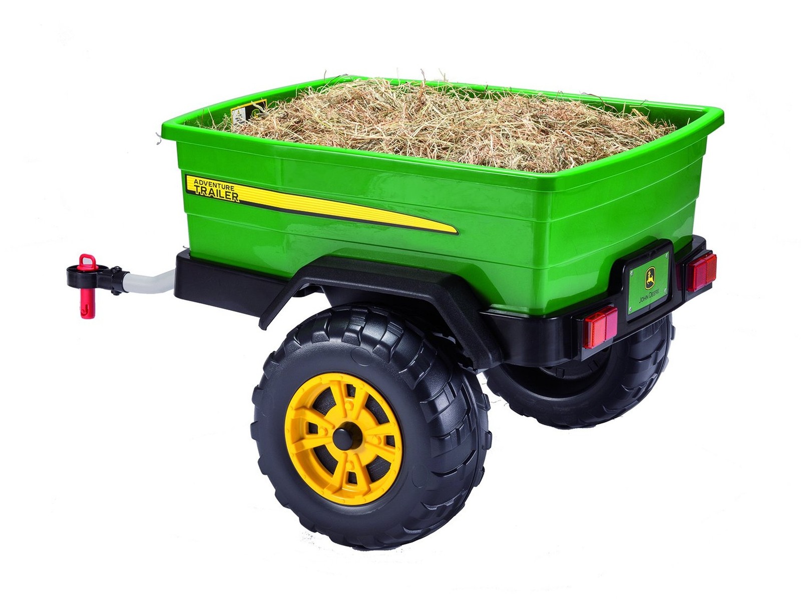 Peg Perego John Deere Adventure Trailer, Green Bicycle,trailer