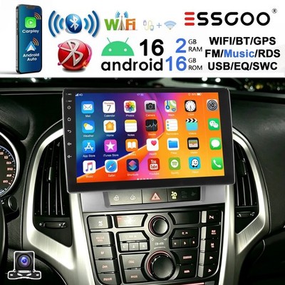 Für Opel Astra J 2009-2014 Android 16 Autoradio Apple Carplay GPS RDS BT +Kamera