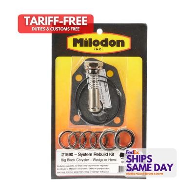 Milodon 21590, Kit Oil System Rebuild Aftermarket High Performance Racing Part