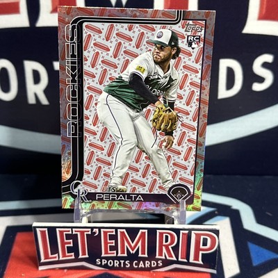 2025 Topps Series 2 - LUIS PERALTA #526 - Hot Dog Parallel /99 | eBay